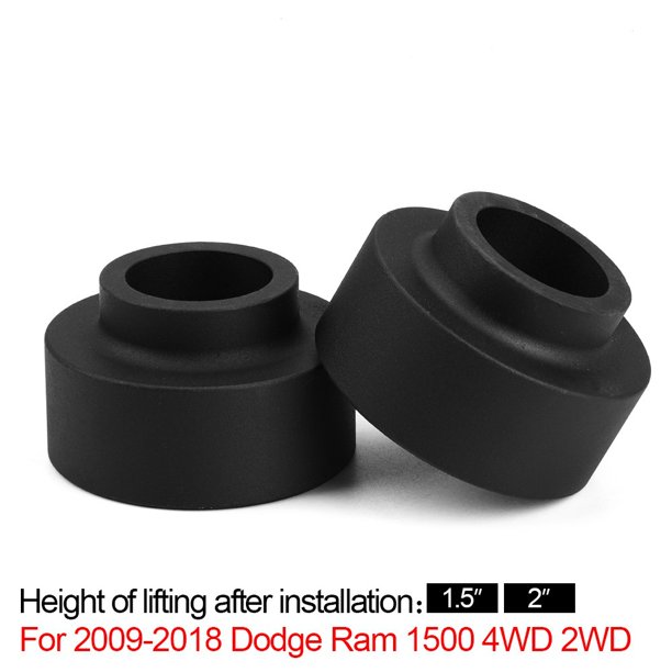 Adecuado para 2009-18 Dodge RAM 1500 Piezas de elevación del chasis Kit de elevación de la rueda trasera Bloque de elevación del cuerpo - 1.5 pulgadas dontodent Kuyhfg Sin marca