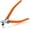 90°angle, variant on PETGLE Diagonal Cutting Pliers 90 Angled Flush Cutters For Electronic Component Wire Cutters For Jewelry Making Side Cutters For Crafting Model Sprue Wire Clippers Floral Wire Cutter Zip Tie Cutter