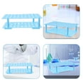 thumbnail image 5 of FRCOLOR 2pcs Laboratory Test Tube Rack 50-Hole Plastic Centrifuge Tube Holder 10ml 15ml Centrifuge Tubes Rack Science Plastic Test Tube Organizer, 5 of 8