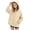 G27 Beige, variant on LUGOGNE Kids Girls Button Down Hooded Sweatshirt Jacket Casual Long Sleeve Hoodie Coat with Pockets White,13-14 Years