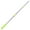 As Shown, variant on Mop Handle Replacement 1 Set Durable 3-Section Stainless Steel Broom Pole with Green American Thread Adjustable Length 44.61x0.98in