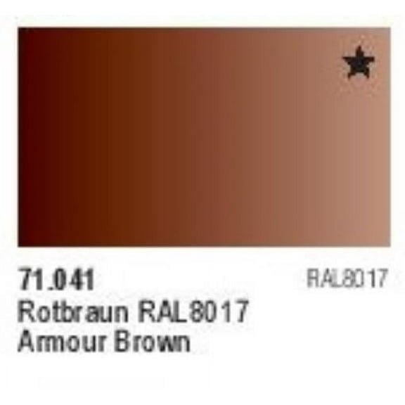 Vallejo 71041 Model Air Armour Brown Acrylic Paint 17ml