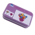 thumbnail image 3 of Vogacara Gran oferta, rompecabezas cognitivos para bebés y niños, juguetes para niños pequeños, caja de hierro, tarjetas, juego a juego, Type5 NO5, 3 of 6