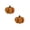 Yellow, variant on Resin Crochet Halloween Pumpkin Figurines, Small Knit Texture Pumpkins Set, Rustic Farmhouse Fall Decor for Harvest Thanksgiving Table, Tiered Tray, Mantel, Shelf, Seasonal Accent, Brown