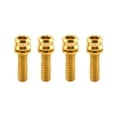 thumbnail image 2 of GARENDE 4 Pieces Bike Handlebar Stem Titanium Screws M6 Spare Part Accessory 19, 2 of 9
