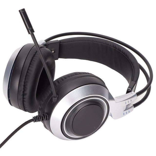Auriculares Para Juegos, Auriculares Para Juegos Ajustables Cancelación De Ruido De Volumen Ajustable Para Computadora Portátil