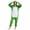 Green, variant on Dianli Pajama Onesie Loungewear Hooded Long Sleeve Animal Print Zip Up Jumpsuit Plush Fleece Cozy Winter Homewear Couple Sleepwear Loungewear Nightwear