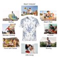 thumbnail image 6 of OUSIMEN Men's short-sleeved printed T-shirt, 6 of 7