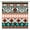 Red Green Black, variant on Southwestern Tribal Aztec Shower Curtain for Bathroom, American Native Ethnic Geometric Western Boho Shower Curtain Sets, Waterproof Fabric Bathroom Accessories Sets with Hooks