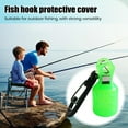 thumbnail image 3 of sunsanly Fishing Lure Hook Protective Cover with Carabiner Fish Hook Bonnet Squid Jig Clip Protector Case Outdoor Fishing Accessories, 3 of 8