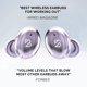 thumbnail image 3 of Auriculares inalámbricos Back Bay Tempo 30 para orejas pequeñas, morado, 3 of 9