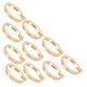 thumbnail image 3 of 10 Marcos De Aro Hueco Para Hacer Joyería DIY Con Brillos, Cuentas, Colgantes Para Aretes, Pulseras Y Llaveros, 3 of 7