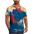 thumbnail image 2 of Mens Short Sleeve Shirts Casual Wrinkle Free Large Mens Tshirts Cotton Loose Fit Summer Tshirts Shirts for Men Shirts for Men Graphic Tees Y2k my orders placed, 2 of 6