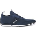 thumbnail image 2 of Boss Saturn Slon Men's Synthetic Casual Slip On Trainers In Navy Size 8, 2 of 6