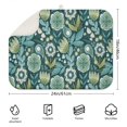thumbnail image 2 of Boho Retro Blossom Drying Pad Super Absorbent Quick Dry Machine Washable Mat, 2 of 5