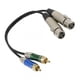 thumbnail image 5 of Cable de sonido estéreo shamjiam 2 XLR a 2 Cable de 1 pie, 5 of 9