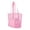 Pink, variant on ibiyuan Travel Tote Bags For Women Breathable Solid Mesh Summer Beach Shoulder Tote Bag for Women, Portable Outdoor Travel Shopping Handbag Big Sister Gift