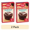 (2 pack) Betty Crocker Gluten Free Devil's Food Cake Mix, 15 oz.