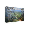 thumbnail image 4 of Canvas Wall Art - John Bradley 'Pokolbin Mountain Lookdown' Wall Art for Living Room, Bedroom, or Office Décor by Trademark Fine Art - 19 x 12 Inches, 4 of 4