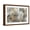 Brown Frame, variant on Art.com Gold Ikat Art Print by PI Studio, 18" x 12"