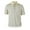 Butter/White, variant on Monterey Club Men's Emery Stripe Texture Golf Polo Shirt #1672