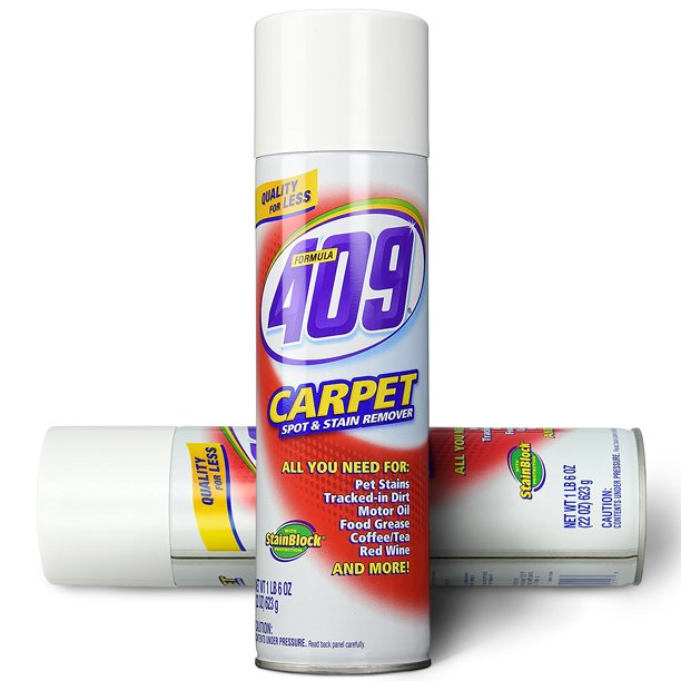 409 Carpet Stain & Spot Remover Powerful Formula Easy Cleaning