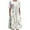 White, variant on under $5 JINMGG Summer Dresses 2026, Dresses for Women 2026 Women's Summer Bohemian Print Short Sleeve Beach Dress Knee Length Dress Dark Gray M
