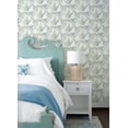 thumbnail image 2 of Chesapeake Janetta Mint Butterfly Wallpaper, 2 of 4