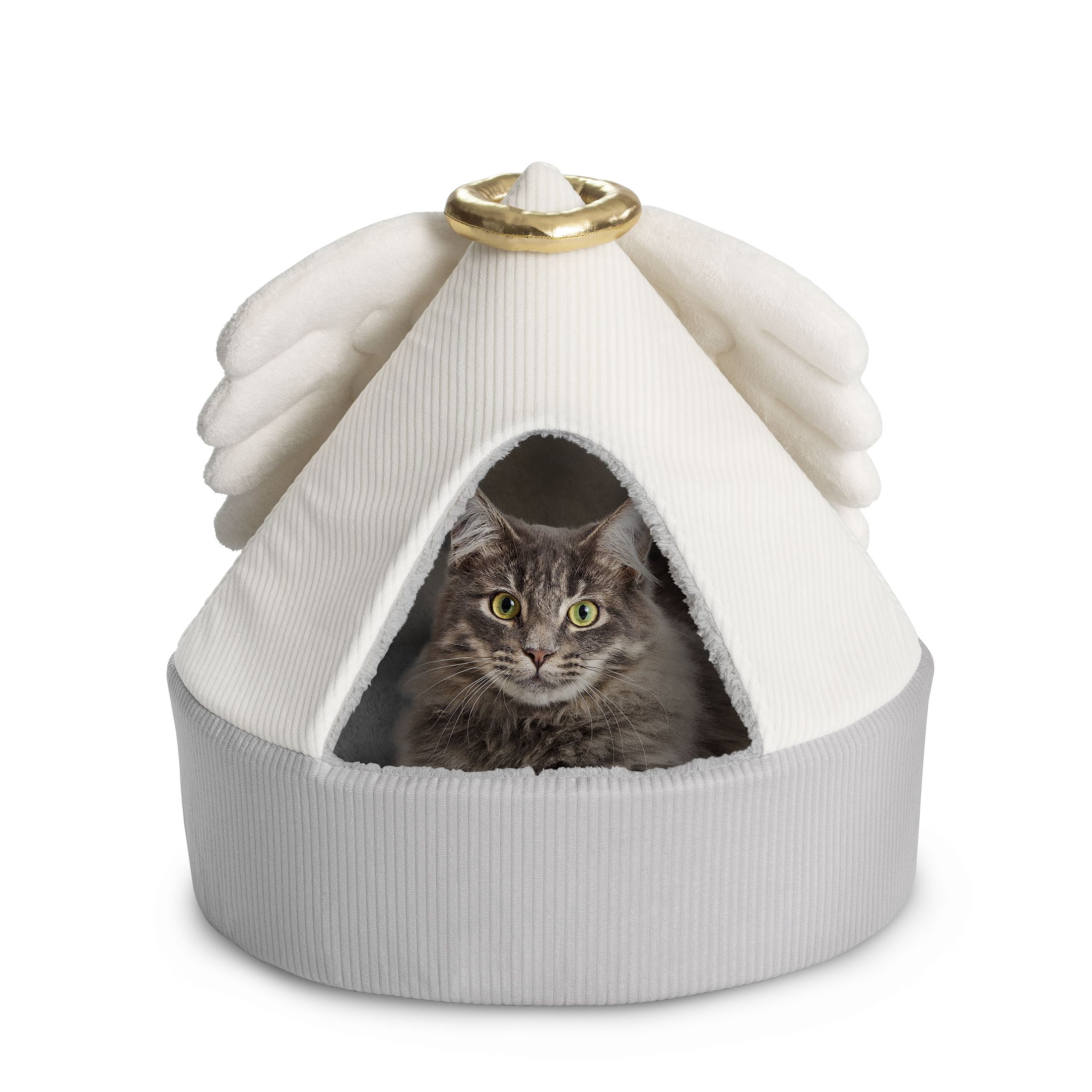 Vibrant Life Heavenly Angel Small Hideaway Pet Bed, 17"