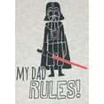 thumbnail image 2 of Star Wars Father's Day Infant Baby Boys Bodysuit Newborn to Infant, 2 of 2