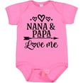 thumbnail image 3 of Inktastic Nana Papa Love Me Grandchild Boys or Girls Baby Bodysuit, 3 of 5