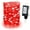 Red, variant on West Ivory Flexi LED Lights 33 feet 100 LEDs String Starry Ribbon Fairy Lights, 8 Modes w/6H Timer, Waterproof, Valentines, Christmas Xmas Tree, Holiday, Transparent Wire, Plug-in, Blue