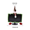 thumbnail image 5 of Christmas Computer Monitor Cover Decoration, Elastic Cloth Santa Snowman Frame, Holiday Festive Decor for PC Display, 5 of 5
