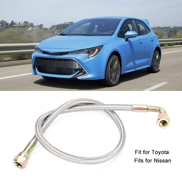 Kit de línea de aceite turbo, líneas de alimentación de aceite turbo T3/T4 de 24 pulgadas aptas para líneas de alimentación de aceite Toyota, artesanía superior