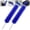 Blue 2 Pcs, variant on Bendable Microfiber Head Fan Cleaner Brush, Reusable Washable Dust Remover for Electric Fans, AC, Car Vents & Curtains