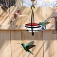 thumbnail image 3 of Comedero Para Colibríes, Alimentador De Colibríes, Hierro Plástico, Hermoso Para Jardín, 3 of 8