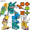thumbnail image 4 of YUEXING NEW Anime Transformation Number Robot Toy Kids COOL Deformation Action Figure DIY Creative Sets Model boy Toys gift, 4 of 5