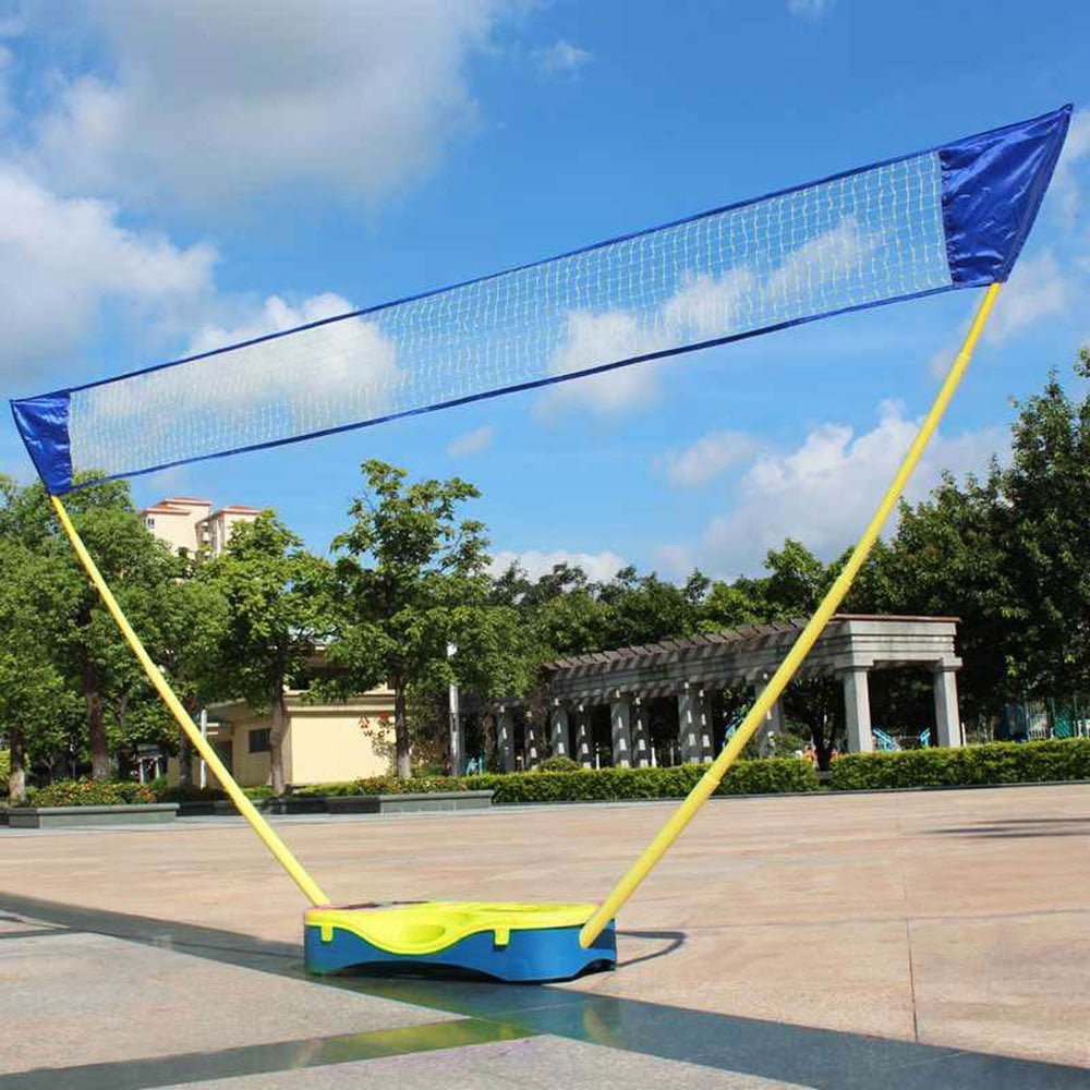 Borlai Durable Badminton Net Portable Foldable Training Badminton Mesh Net Volleyball Net