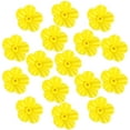 thumbnail image 1 of Hummingbird Feeders Replacement Flowers 16 Pieces Feeding Ports Bee Guards UV Resistant Yellow, 1 of 4