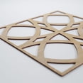 thumbnail image 5 of Ekena Millwork 23 3/8"W x 23 3/8"H x 1/4"T Large Fleetwood Decorative Fretwork Wood Wall Panels, Birch, 5 of 18