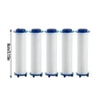 thumbnail image 4 of Shower head Filters, 10 Pcs, Ion Shower Drops Head Filter, PP Cotton Filtered Shower Handheld, Filter Element Multiple Specifications, Suitable for Different Models of Shower Heads (Blue, 8cm/3.15in), 4 of 6