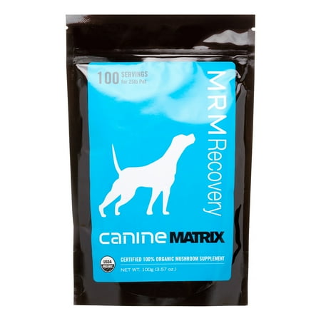 UPC: 0857727004848 | Canine Matrix – Max Recovery-Mushroom Supplement 100 grams