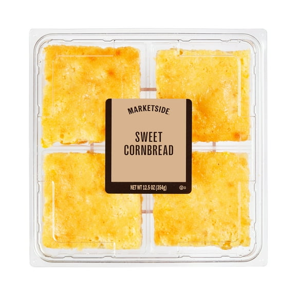Marketside Sweet Cornbread, 12.5 oz, 4 Count