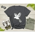 thumbnail image 4 of Flying White Bird Pigeon Dove Animal Bird Hunting for Prey T-Shirt Dove Lover Gift T Shirt for Men Women Kids Boys Girls Graphic Tshirt, 4 of 8