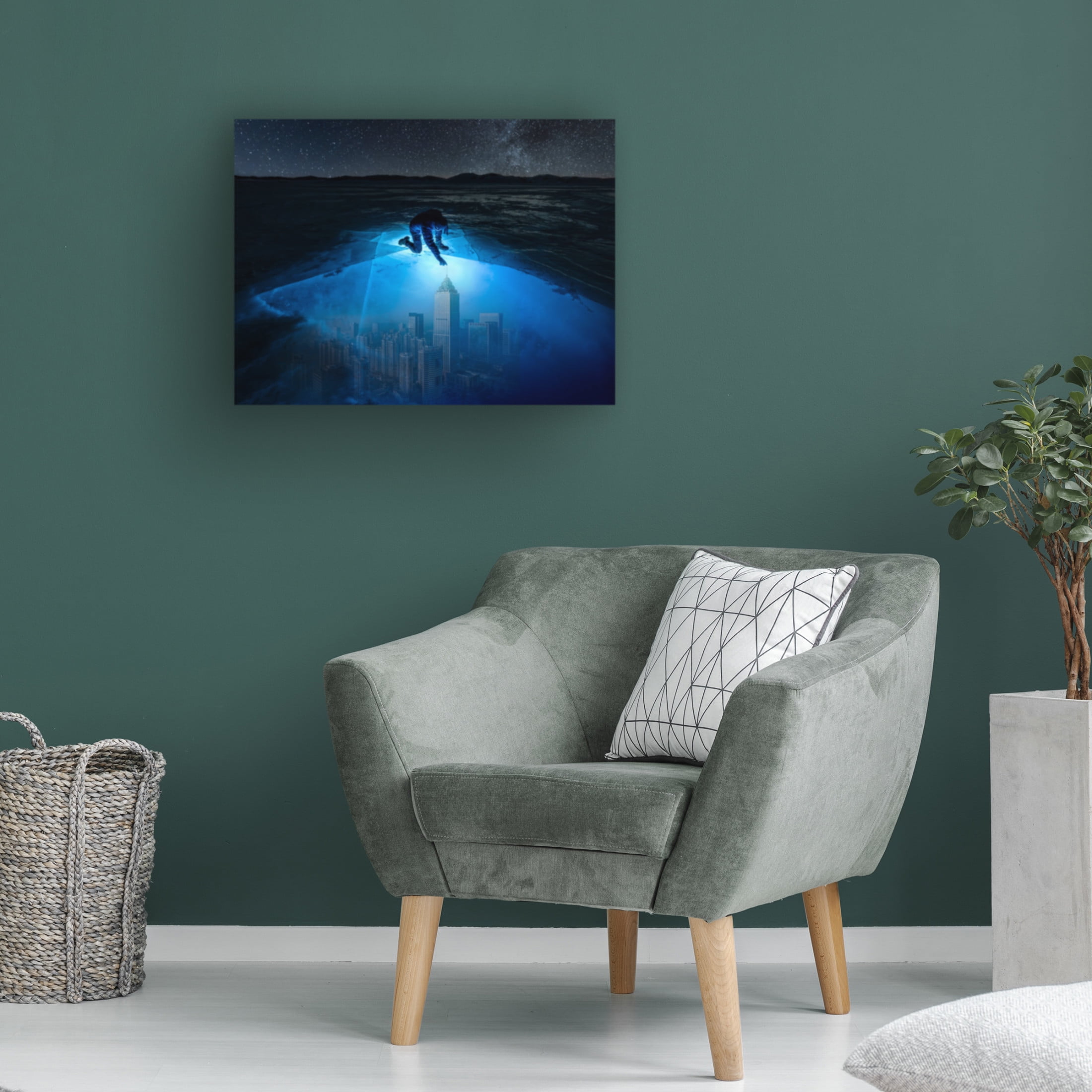 Trademark Fine Art Irene Wu Ignite The Outer Dimension Canvas Wall Art