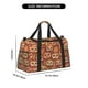 thumbnail image 3 of Balery Brown Owl Bolsa de Gimnasio para Mujeres, Bolsa de Viaje con Bolsillo Húmedo, Bolsa de Fin de Semana para Mujeres, Bolsa de Viaje Resistente al Agua, 3 of 7
