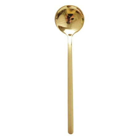 

Coffee Spoon 304 Stainless Steel Small Round Spoon Fruit Yogurt Spoon Mug Spoon