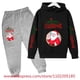 thumbnail image 3 of Conjunto de sudadera con capucha navideña, ropa para niños, chándal con capucha para niñas, sudadera de Papá Noel para niños, 2 piezas, ropa para niños de Stranger Things, 3 of 5