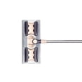 thumbnail image 4 of Fregonas profesionales para suelo plano, marco de aluminio giratorio de 360 ​​grados, mango inoxidable robusto y 4 almohadillas de tela de microfibra, 1 Uds., 4 of 4