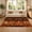Color 4, variant on Gelasgo Velvet Area Rug, Autumn Pumpkin Sunflower and Floral Pattern Decorative Carpet, Fall Harvest Accent Rug for Bedroom Living Room